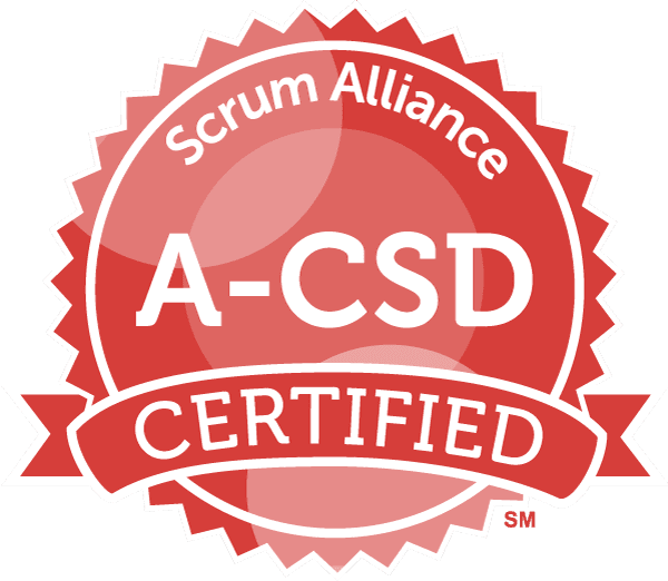 Advanced Certified Scrum Developer Badge